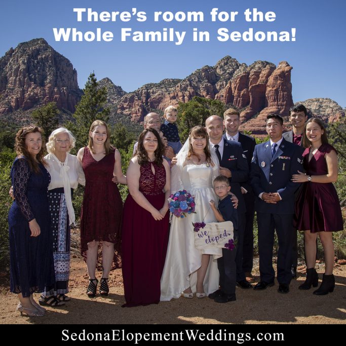 Sedona family weddings