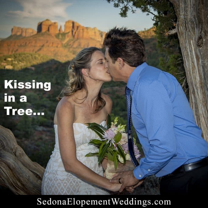 Kissing Tree Sedona Elopment Weddings