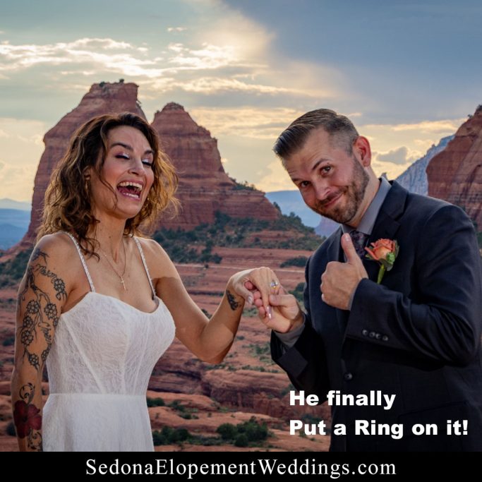 Creative Sedona Wedding Photography